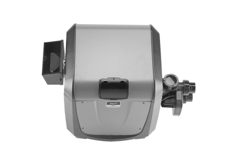 Jandy JXi natural gas pool and spa heater, front view