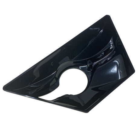 Black Polaris 280 replacement top housing with circular opening and mounting post