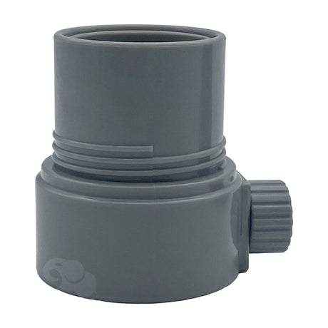 Light gray umbrella sleeve adapter with threaded side knob