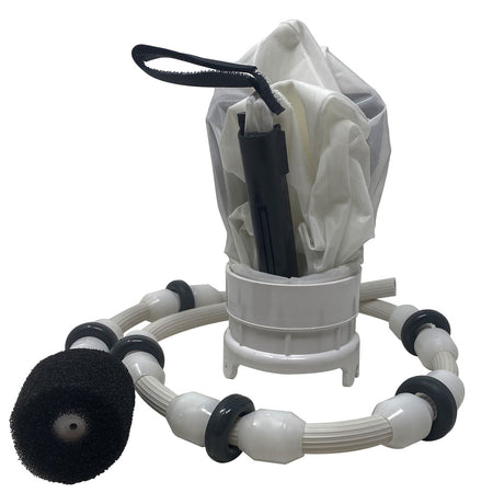 Pentair Kreepy Krauly Legend tune-up kit with replacement filter bag, hose segments, and wheel scrubber