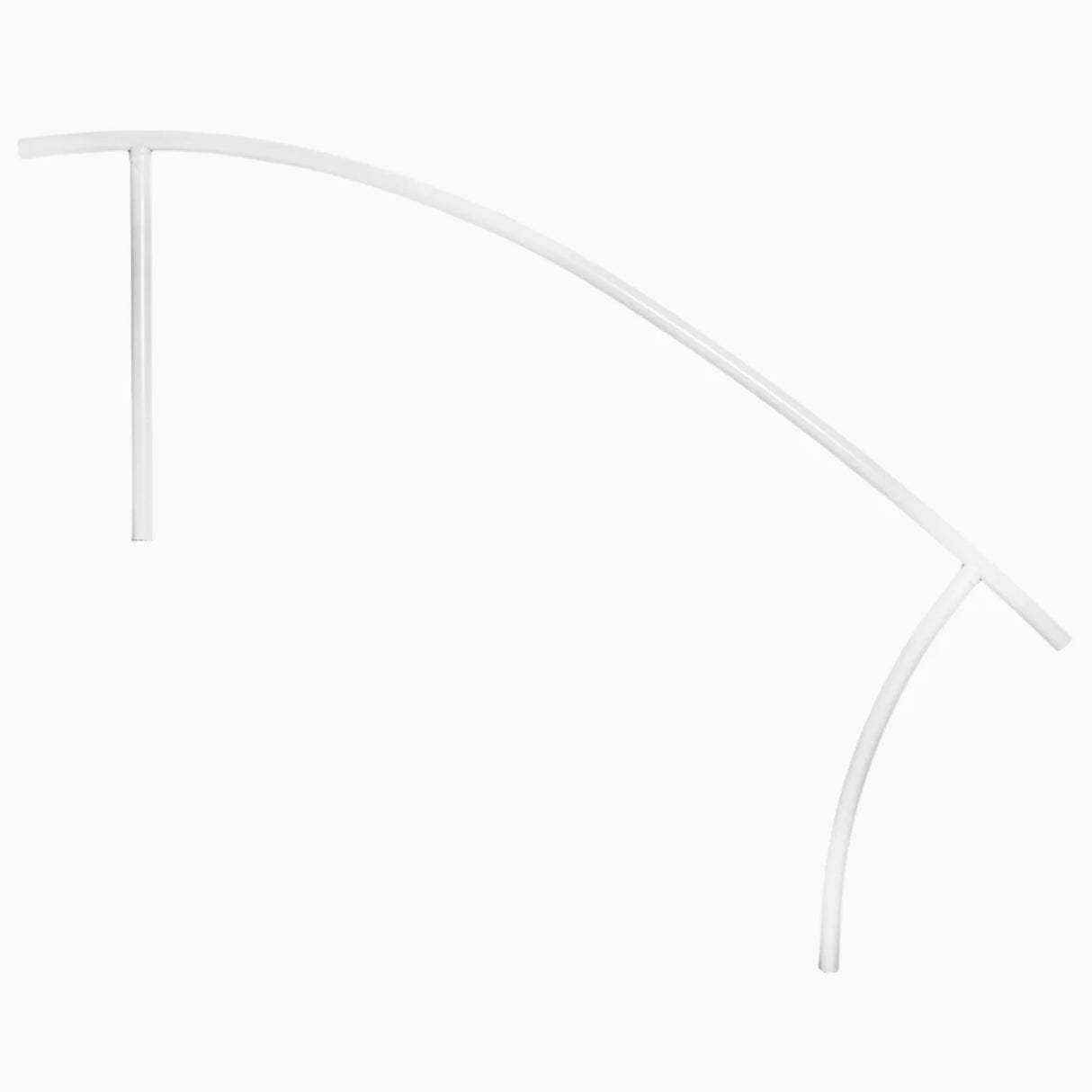 Saftron Triton Series Deck-to-Pool Stair Rail 48″ – White | TDTP-148-W