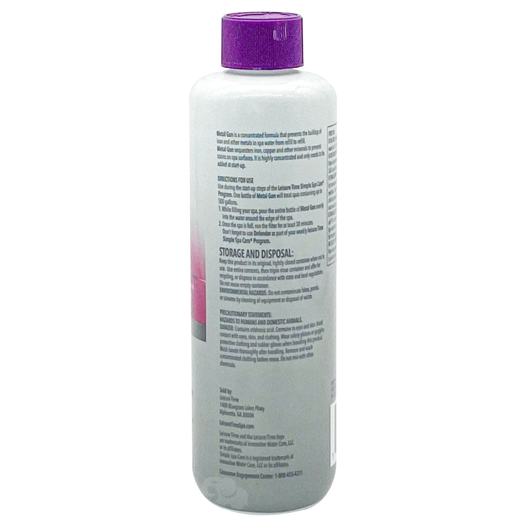 Leisure Time Metal Gon | Metal Remover for Spas and Hot Tubs