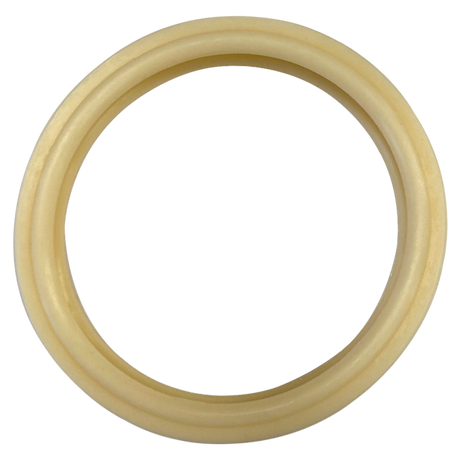 Beige round spa light lens gasket ring