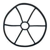 American (51008400) 6 Spoke Spider Gasket O-Ring || O-392-BAGGED