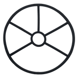 American (51008400) 5 Spoke Spider Gasket O-Ring || O-392A-BAGGED