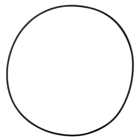 Black rubber O-ring seal for 2-inch slip multiport valve lid