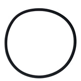 Black rubber O-ring seal for Jacuzzi sandtrap filter adapter valve lid.