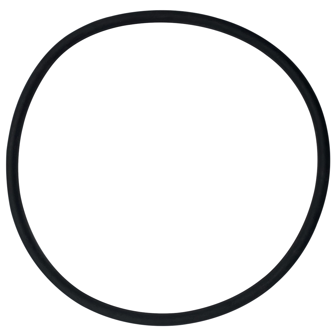 Black circular O-ring seal for Jacuzzi Sandtrap filter adapter valve lid