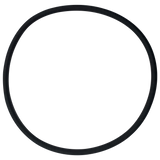 Black circular O-ring seal for Jacuzzi Sandtrap filter adapter valve lid