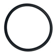 Black circular rubber gasket ring for Aladdin G-416 bagged gasket