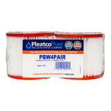 Pleatco Replacement Cartridge Filter – 25 sq ft for Intex Sand N’ Sun, Aqua Leisure | PBW4PAIR