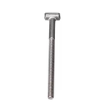 Stainless steel T-handle bolt for Pentair SM and SMBW 4000 series filter tank O-ring.
