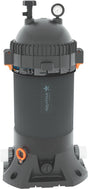 AquaStar PLF27000 complete filter enclosure photograph; internal cartridge revision not externally visible