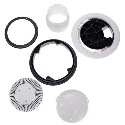 Paramount MDXR3 Concrete Adjustable Drain White – 004-262-8234-01