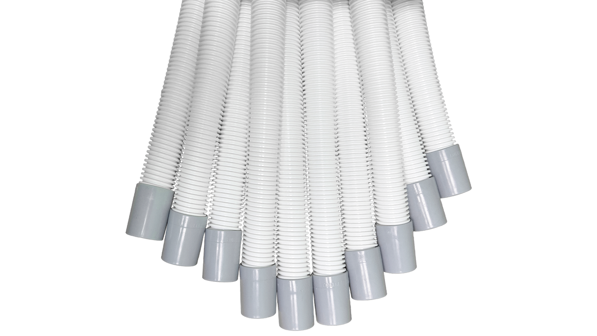 Hayward Poolvergnuegen - The PoolCleaner 1M - Leader Hose 10 Pack, White
