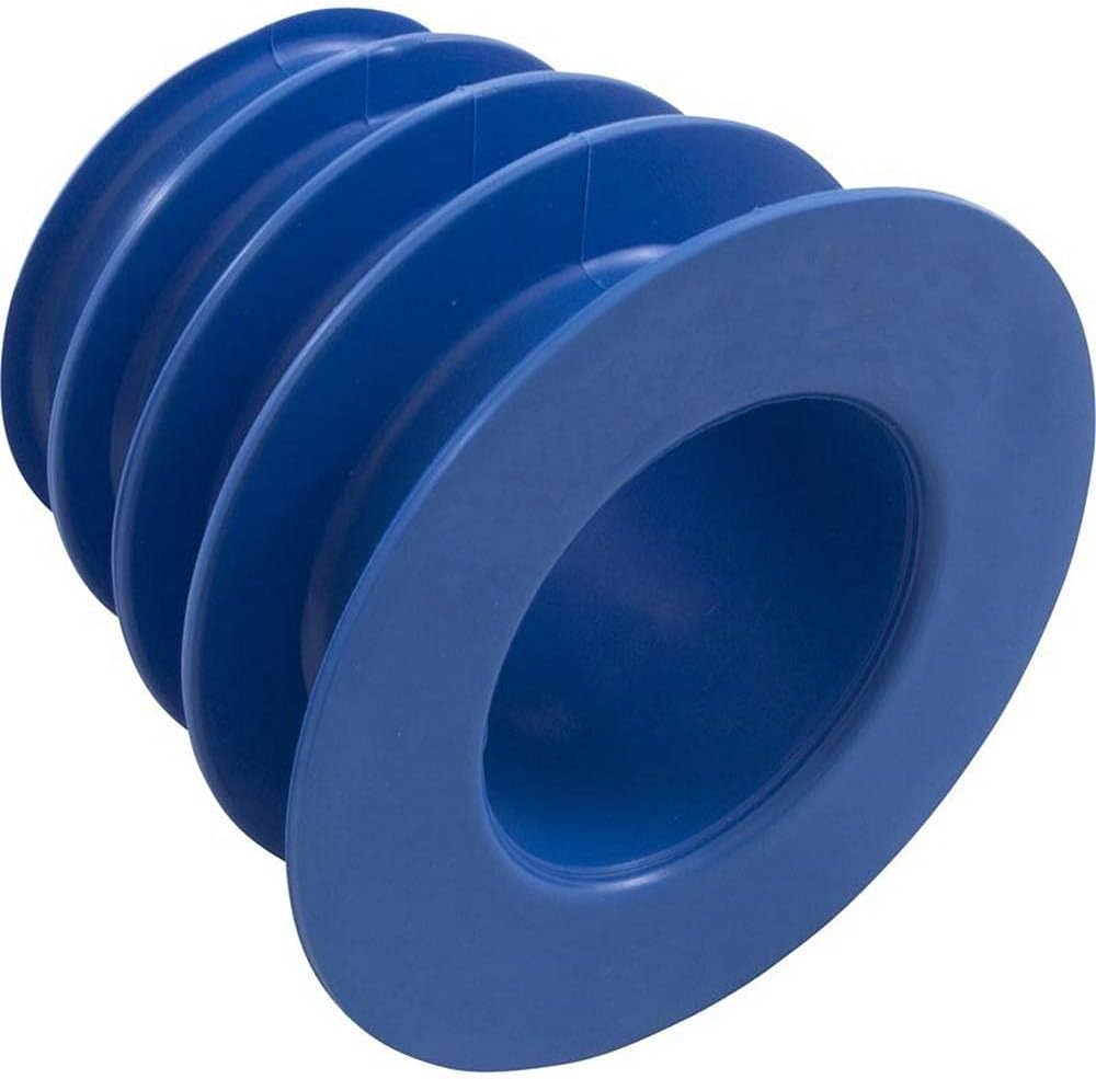 Poolvergnuegen Ribbed Skimmer Hose Cone Blue for 2 Wheel/4 Wheel Pool Cleaner || PVXH035BLU