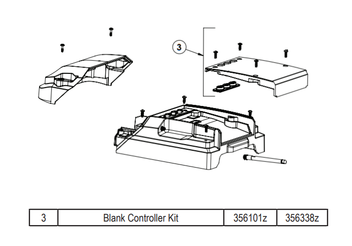 Pentair Blank Controller Kit