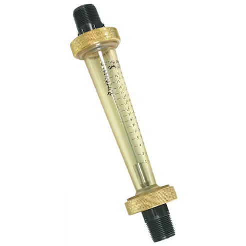 Pentair Small Body Flowmeter 2–16 GPM 3/4" Nylon Threaded End | LDF359N