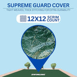 Swimline 12' x 20' Rectangle SilverKing Super Deluxe Winter In-Ground Pool Cover | CO141725R