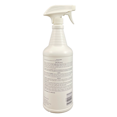 POOL SEASON Spray 'N Rinse Filter Cleaner with Sprayer – 1 Qt | HGH-50-9135