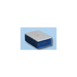 Blue replacement pool tile scrubber pad with gray backing