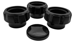 Jandy CS/DEV Series Cartridge Filter Tailpiece, Cap and Union Nut Set, 2