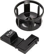 Jandy CS Series cartridge filter inlet diffuser replacement part, black plastic diffuser and push clip.