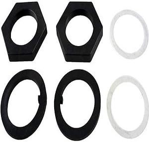 Jandy JS Series Sand Filter Nuts, Slip Ring and Inner Spacer, JS60