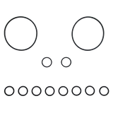 Jandy Never Lube Backwash Valve Replacement O-Ring Kit || R0552400