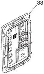 Jandy JXi Heater Manifold Backplate, JXi 260