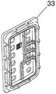 Jandy JXi Heater Manifold Backplate, JXi 260 || R0590003