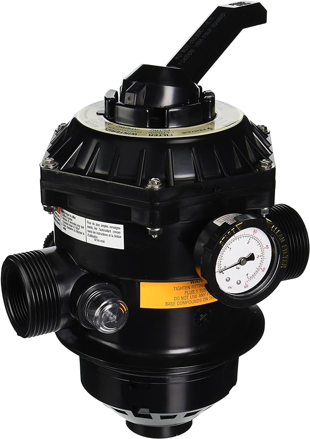 Jandy SFTM Series Sand Filter Complete Multi-Port Valve w/ Clamp Assembly