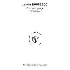 Jandy Pressure Gauge for SFSM | R0881600