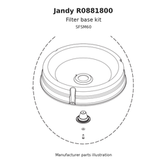 Jandy Filter Base Kit for SFSM60 | R0881800
