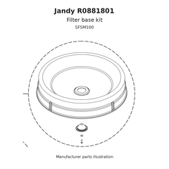 Jandy Filter Base Kit for SFSM100 | R0881801