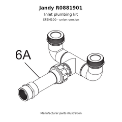 Jandy Inlet Plumbing Kit for SFSM100 | R0881901