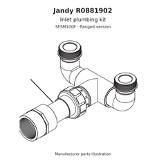 Jandy Inlet Plumbing Kit for SFSM100F | R0881902