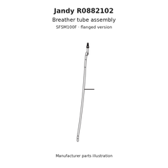 Jandy Breather Tube Assembly for SFSM100F | R0882102