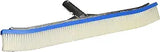 Pentair Curved Brush 18 in. Aluminum Back White Nylon || R111046