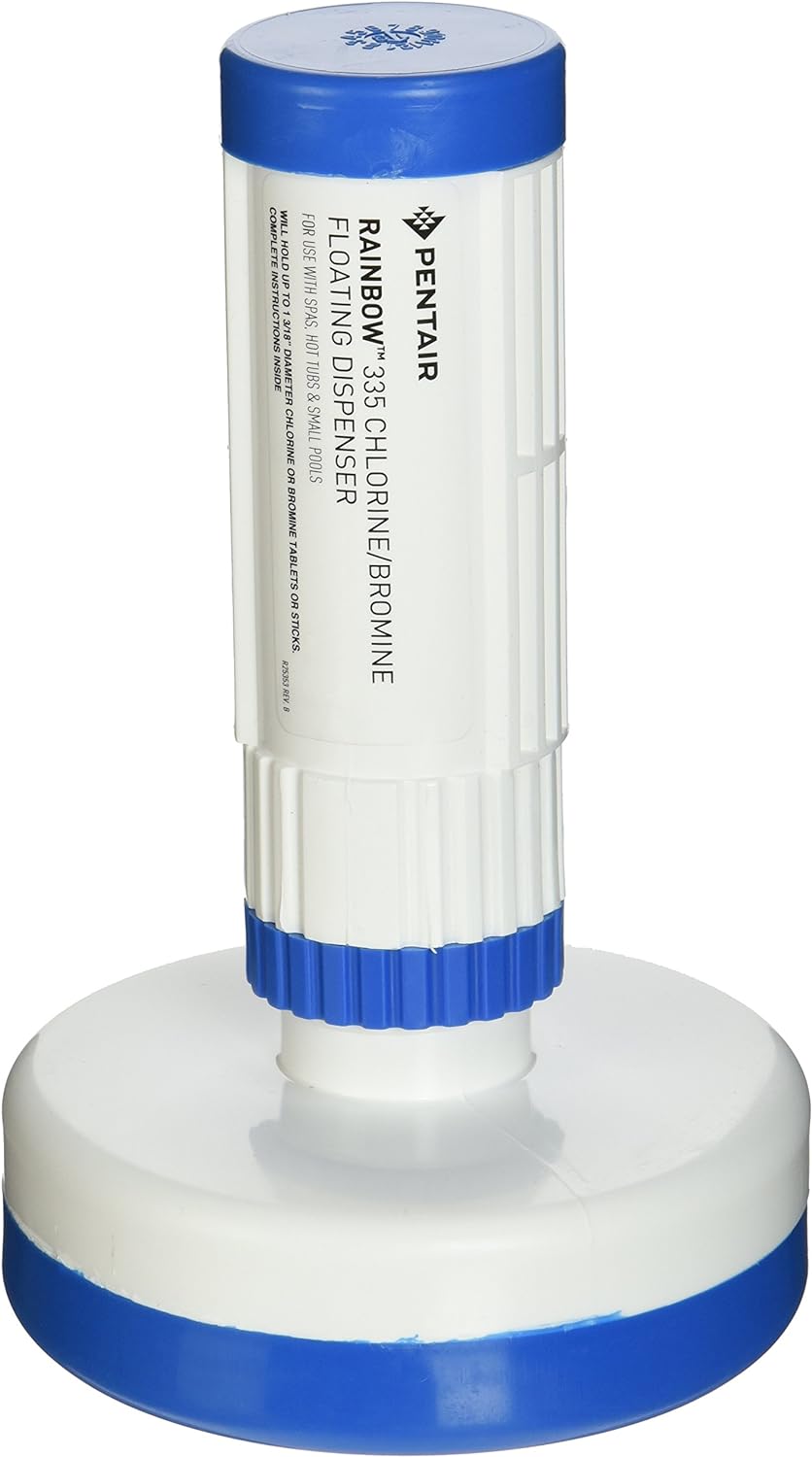 Pentair Chlorine/Bromine Floating Dispenser (Blue & White) || R171074