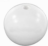 Pentair Solid White Round Float (7 in. x 7 in.) Fits 3/4 in. Rope || R181156