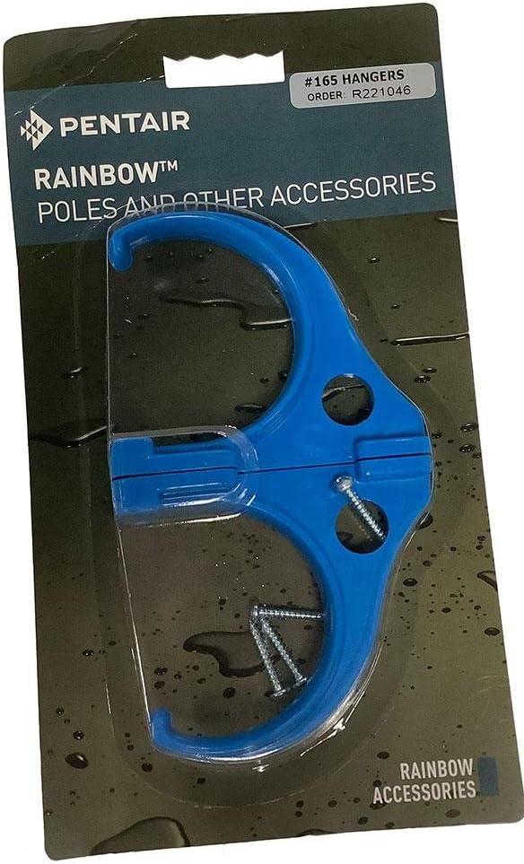 Pentair Hose Hangers, ABS w/ screws, 1 set per Bubble Pack Card || R221046