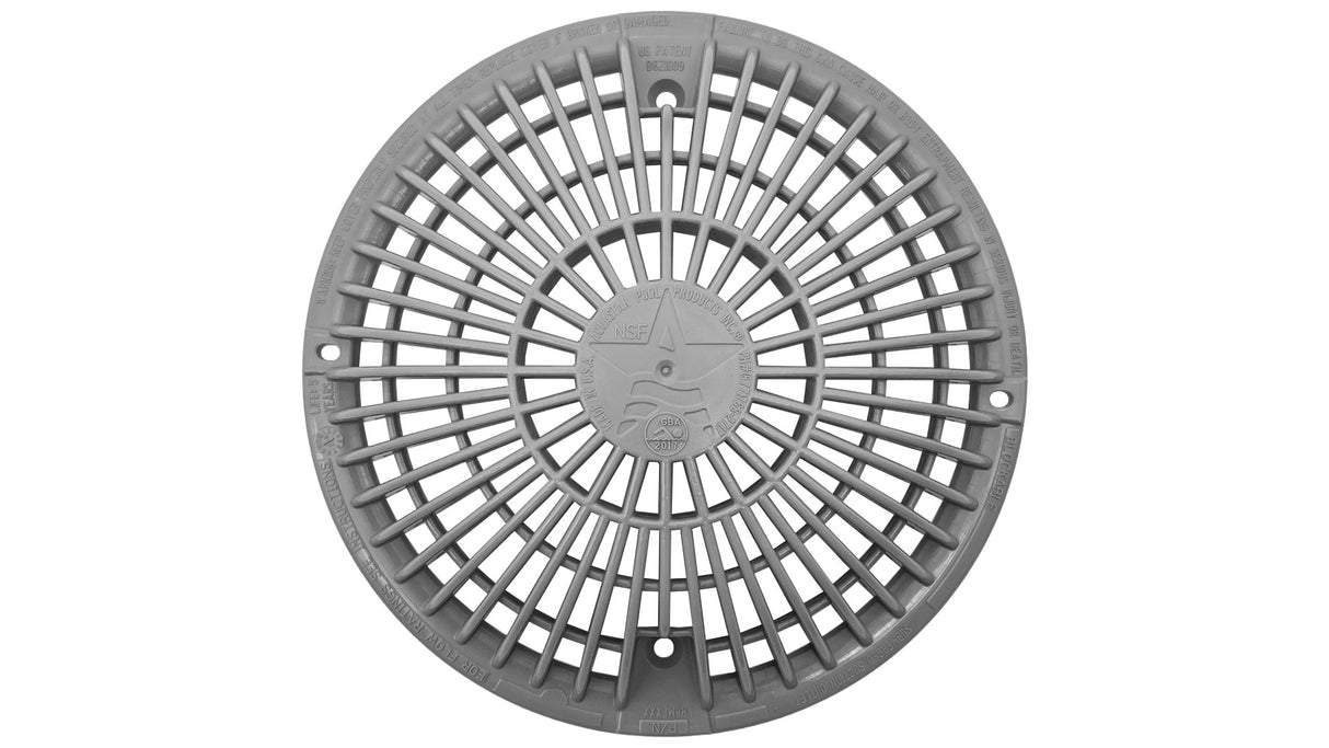 8" Round Retrofit Moflow Suction Outlet Cover With Screw And Bushing Kit | R8MF103