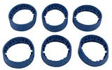 Wheel Tread Kit, Metallic Blue (Pack of 6) | RCX361404234PK6