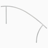 Saftron Triton Series Deck-to-Pool Stair Rail 60″ – Gray | TDTP-160-G