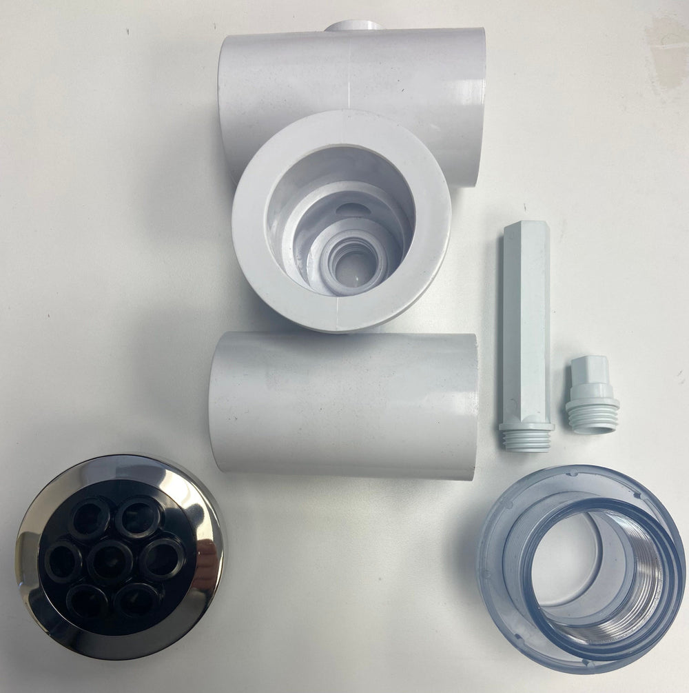 ARG SpaKing Hydro Massage Jet – Stainless/Black | SKHJBK