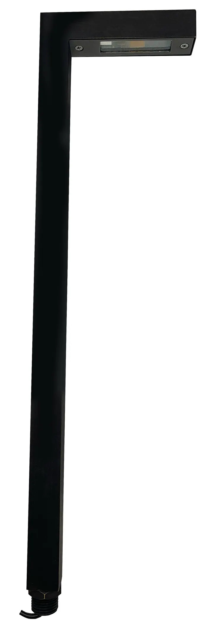 Hayward Antique Brass 90° Path Light, 20" Stem || 27536