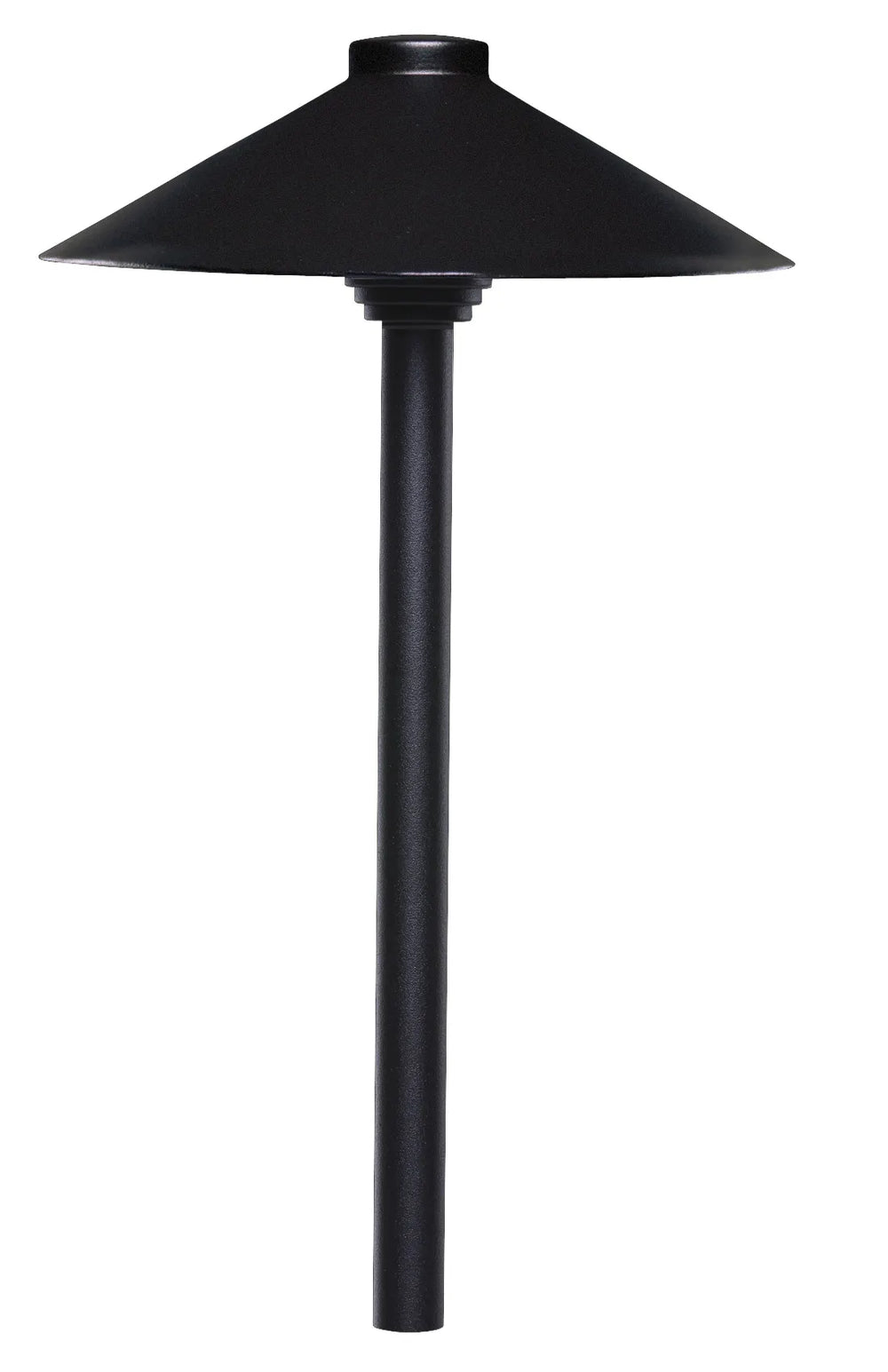 Hayward 9" Hat, Textured Black Path Light, 18" Stem || 914035
