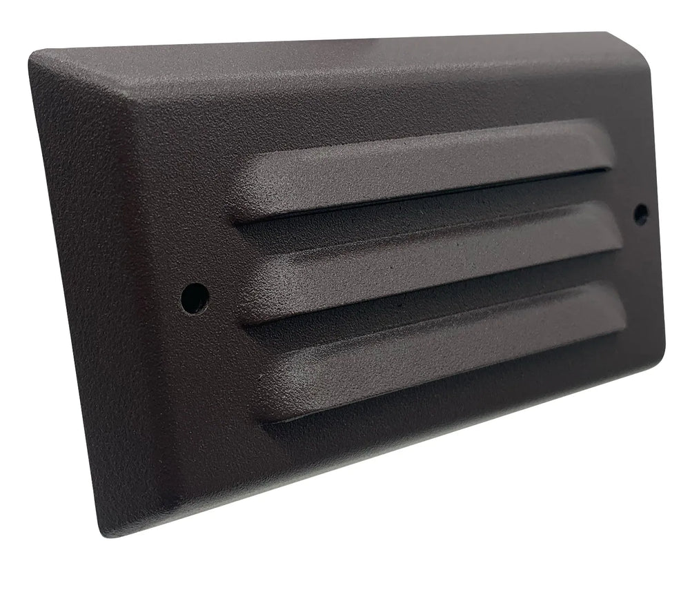 Hayward Textured Bronze Surface Mount Step Light, 3" x 5" || 27521