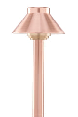 Hayward 4" Hat, Copper Traditional Path Light, 15" Stem || 915405
